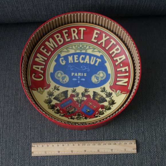 Set of Four(4) BIA Cordon Bleu Camembert 8" Ceramic Plates with Original Box - Picture 4 of 15